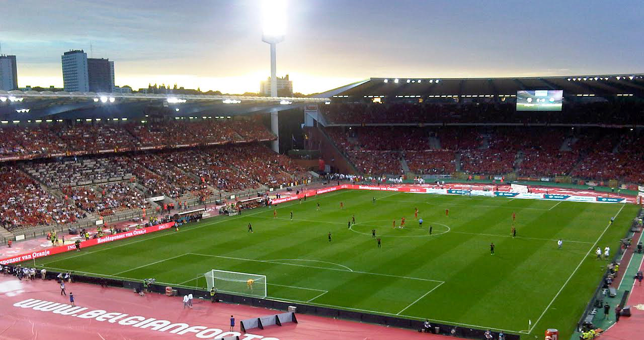 De grasmat van onze Rode Duivels