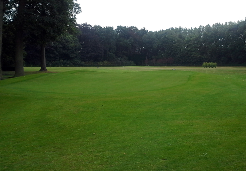 Nieuwe greens op Golf van Zwijnaarde