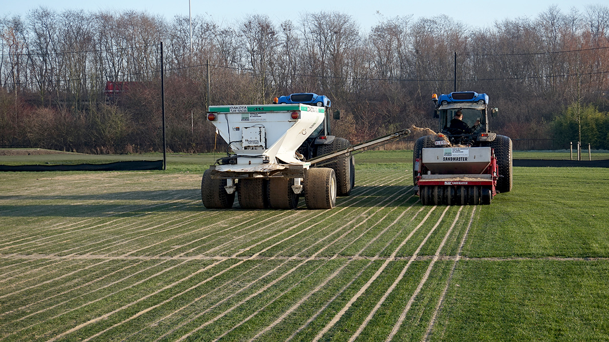 Secundaire drainage op Golf 3 Eycken