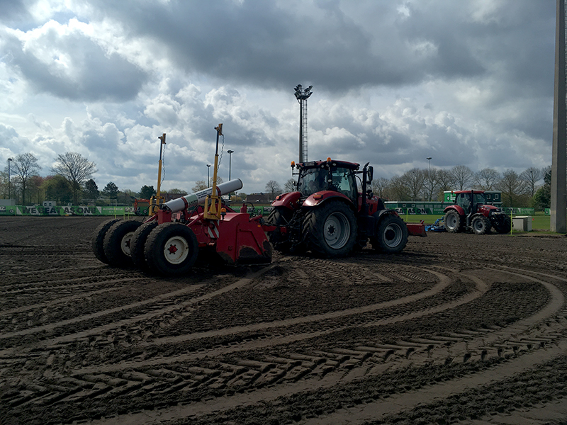 Eerste hybride veld voor Cercle Brugge