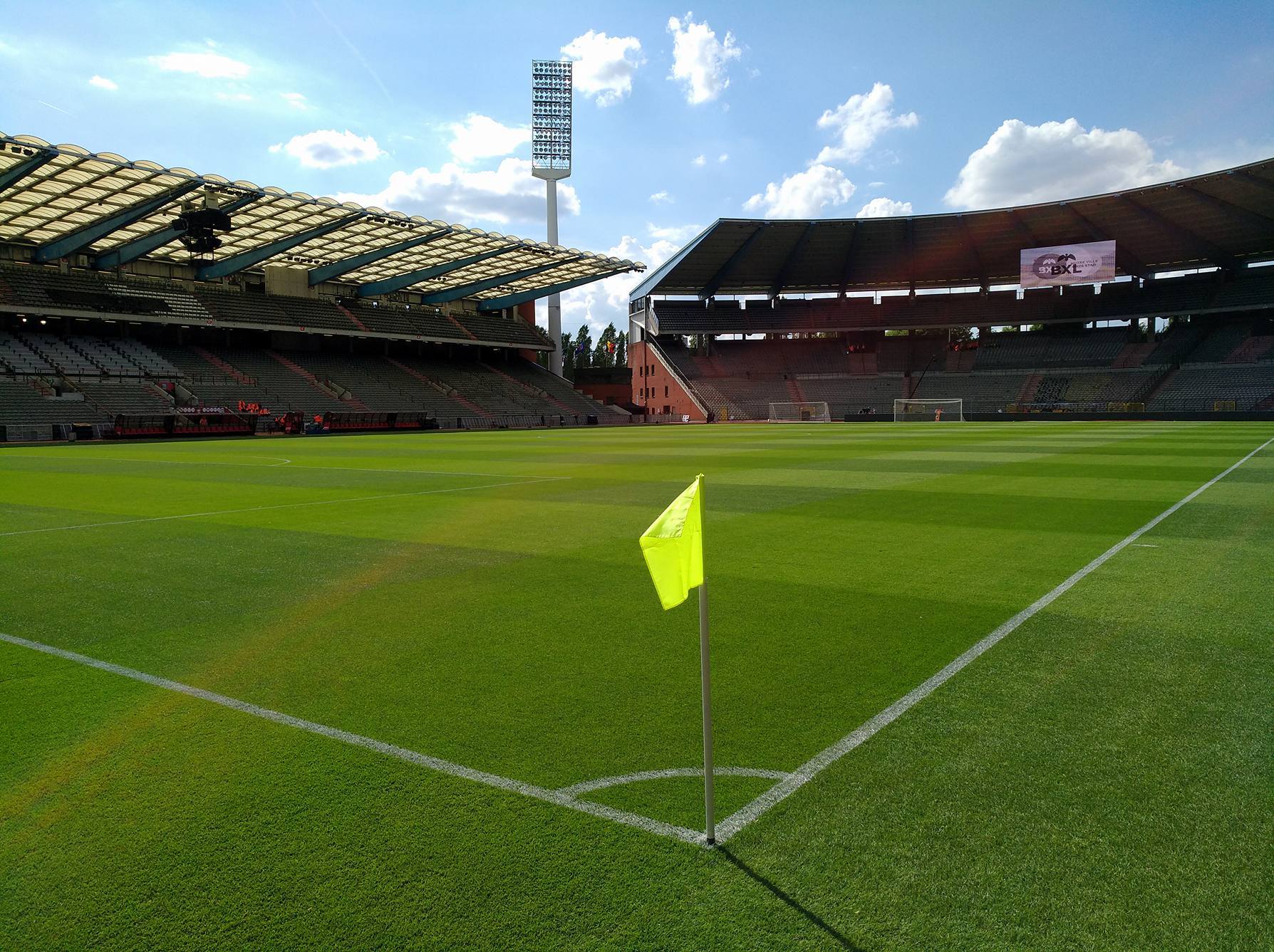 Koning Boudewijnstadion - perfecte grasmat