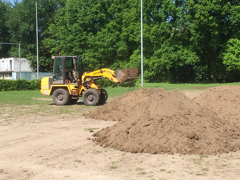 Regeneratie van voetbalvelden
