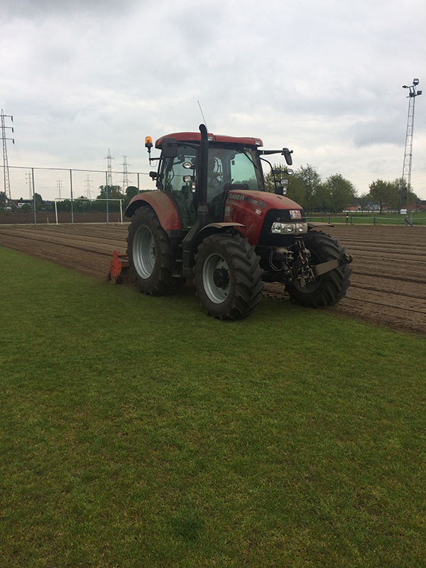 Regeneratie van voetbalvelden