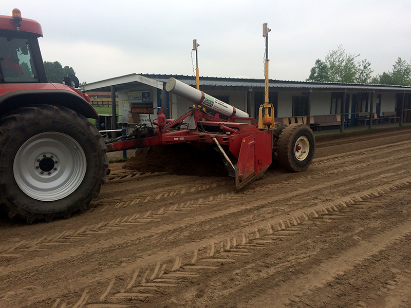 Regeneratie van voetbalvelden
